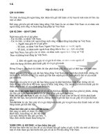 Một số chú ý, tỉ lệ, giới hạn cần lưu ý.doc