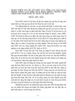 HOÀN THIỆN CƠ CẤU TỔ CHỨC CỦA TỔNG CỤC HẢI QUAN       NHẰM NÂNG CAO HIỆU QUẢ HOẠT ĐỘNG TRONG TIẾN TRÌNH HỘI NHẬP KINH TẾ  QUỐC TẾ HIỆN NAY.DOC