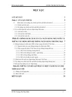 Chính sách lãi suất của Ngân hàng Nhà nước và những tác động đến hệ thống Ngân hàng thương mại giai đoạn từ năm 2008 đến nay.doc