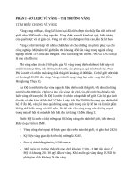 SƠ LƯỢC VỀ VÀNG – THỊ TRƯỜNG VÀNG  .doc