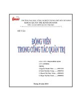động viên trong công tác quản trị.doc