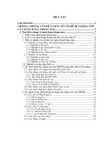 Vấn đề huy động vốn tại ngân hàng Nông nghiệp và phát triển nông thôn - chi nhánh Thanh Xuân.doc