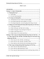 Thương hiệu hàng nông sản Việt Nam_Thực trạng và giải pháp.DOC