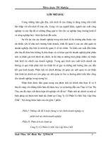 Phân tích tài chính và một số biện pháp cải thiện tình hình tài chính tại Công Ty Cổ Phần Cơ Khí Xây Lắp Hóa Chất.doc