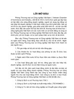 QUÁ TRÌNH HÌNH THÀNH VÀ PHÁT TRIỂN Công ty TNHH một thành viên Dịch vụ và Thương mại VCCI.DOC