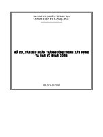 Bài giảng hồ sơ hoãn công