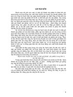 Hạch toán chi phí sản xuất và tính giá thành  sản phẩm trong đơn vị xây lắp hiện nay.DOC