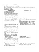 Giáo án toán học tiểu học