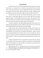 Luận văn tốt nghiệp __Kế toán bán hàng và xác định kết quả bán hàng.pdf