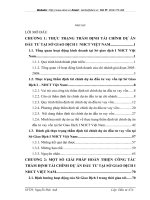 Thẩm định tài chính dự án đầu tư vay vốn tại Sở giao dịch I Ngân Hàng Công Thương Việt Nam .DOC