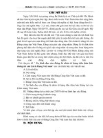 Sự lãnh đạo của Đảng là nhân tố hàng đầu đảm bảo thắng lợi của Cách Mạng Việt nam.DOC