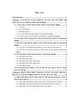 Hoàn thiện cơ cấu tổ chức bộ máy quản lý tại Xí nghiệp Thoát nước số 2 Hà nội.DOC
