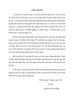 Nâng cao chất lượng dịch vụ khách hàng của công ty cổ phần Viễn Thông FPT miền Bắc ( FPT telecom) thông qua công nghệ Triple Play.doc