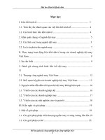 Thực trạng hoạt động liên kết kinh tế trong các doanh nghiệp dệt may Việt Nam.docx