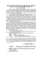 MỘT SỐ BIỆN PHÁP NHẰM HOÀN THIỆN ĐỊNH GIÁ ĐẤT ĐÔ THỊ Ở NƯỚC TA.doc