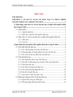 Hoàn thiện hơn công tác đào tạo phát triển chất lượng đội ngũ giáo viên tại trường cao đẳng dạy nghề Việt- Đức tỉnh Vĩnh Phúc.DOC