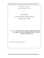 Ứng dụng cấu trúc vốn động trong việc xác định cấu trúc vốn hợp lý của các công ty cổ phần tại Việt Nam.pdf