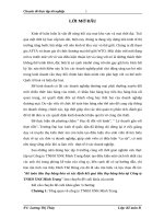 Kế toán tiêu thụ hàng hóa và xác định kết quả tiêu thụ hàng hóa tại Công ty TNHH xuất nhập khẩu Minh Trang.DOC