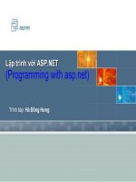 Tổng quan về ASP .NET