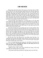 Thị trường xuất khẩu các mặt hàng chủ lực của Việt Nam thực trạng và giải pháp.DOC