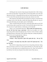 Đầu tư phát triển ngành giáo dục – đào tạo Việt Nam, thực trạng và giải pháp.DOC