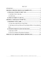 Thiết lập trình diễn Windows.DOC