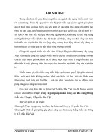 Thực trạng và giải pháp nhằm nâng cao khả năng thắng thầu của Công ty Cổ phần Bắc Việt.DOC