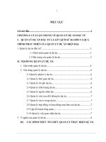 Một số giải pháp hoàn thiện công tác quản lý dự án tại công ty VINCO.DOC