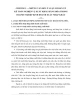 NHỮNG VẤN ĐẾ LÝ LUẬN CƠ BẢN VỀ KẾ TOÁN NGHIỆP VỤ XUẤT KHẨU HÀNG HÓA TRONG DOANH NGHIỆP KINH DOANH XUẤT NHẬP KHẨU.DOC