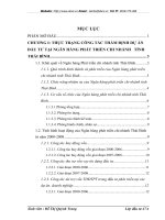 Giải pháp nhằm nâng cao chất lượng công tác thẩm định tại Ngân hàng Phát triển chi nhánh tỉnh Thái Bình.DOC