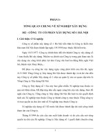 Hoàn thiện hạch toán chi phí sản xuất tại Xí nghiệp xây dựng 102 - Công ty cổ phần xây dựng số 1 Hà Nội.DOC