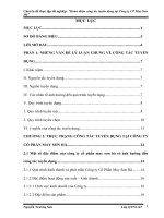 Hoàn thiện công tác tuyển dụng nhân sự tại Công ty Cổ phần May Sơn Hà.docx