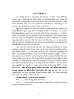 Một số giải pháp nhằm cải thiện tình hình triển khai trong nghiệp vụ khai thác bảo hiểm vật chất xe ôtô .DOC