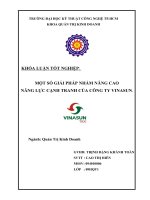 MỘT SỐ GIẢI PHÁP NHẰM NÂNG CAO NĂNG LỰC CẠNH TRANH CỦA CÔNG TY  VINASUN.doc