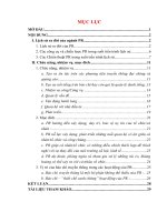 Quan hệ hệ công chúng với các cá nhân và tổ chức ở Việt Nam.DOC