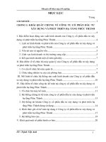 Hoàn thiện công tác kế toán tập hợp chi phí sản xuất và tính giá thành công trình tại Công Ty Cổ Phần Đầu Tư Xây Dựng Và Phát Triển Hạ Tầng Phúc thành.DOC