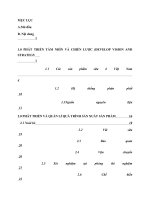 Đề án Quản trị chất lượng tại công ty sữa việt nam.doc