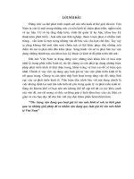 Thưc trạng vận dụng quy luật giá trị vào nền kinh tế nước ta thời gian qua và những giải pháp đề ra nhằm vận dụng quy luật giá trị vào nền kinh tế Viêt Nam.doc