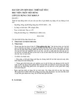 Thuật toán và trình tự tính toán