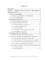 Hoàn thiện nội dung thẩm định tài chính dự án đầu tư trong hoạt động cho vay vốn tại tổng công ty tài chính công nghiệp tàu thủy.DOC