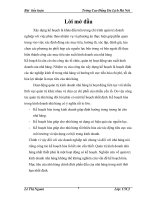 Kế hoạch hóa giúp cho nhà hàng tối thiểu hóa các tác động tiêu cực của môi trường và tận dụng cơ hội trong kinh doanh.doc