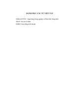 Ngân hàng Nông nghiệp và Phát triển Nông thôn .DOC