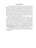Thực thi Hiệp định thương mại Việt – Mỹ, những thuận lợi và khó khăn đối với doanh nghiệp Việt Nam.doc.DOC