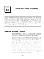 Fourier Transform Properties