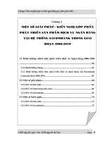 Định hướng chiến lược phát triển dịch vụ ngân hàng của Sacombank trong giai đoạn 2006-2010.doc