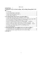 Tình hình thực hiện nhiệm vụ hành chính sự nghiệp của Cục An Toàn Lao Động – Bộ Lao Động Thương Binh Và Xã Hội.DOC