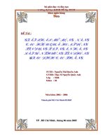 GIẢI PHÁP MỞ RỘNG, NÂNG CAO HIỆU QUẢ HOẠT ĐỘNG TÍN DỤNG TẠI NGÂN HÀNG SÀI GÒN THƯƠNG TÍN PHÒNG GIAO DỊCH CAO THẮNG.DOC