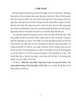 Phát triển  thị trường  hàng hoá và dịch vụ trong nền kinh tế  thị trường định hướng xã hội chủ nghĩa ở Việt Nam.DOC