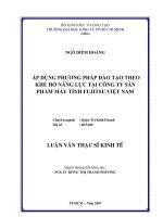 Áp dụng phương pháp đào tạo theo khe hở năng lực tại công ty sản phẩm máy tính FUJITSU Việt Nam.pdf