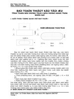 Bài toán tối ưu bê móng trụ nền đá
